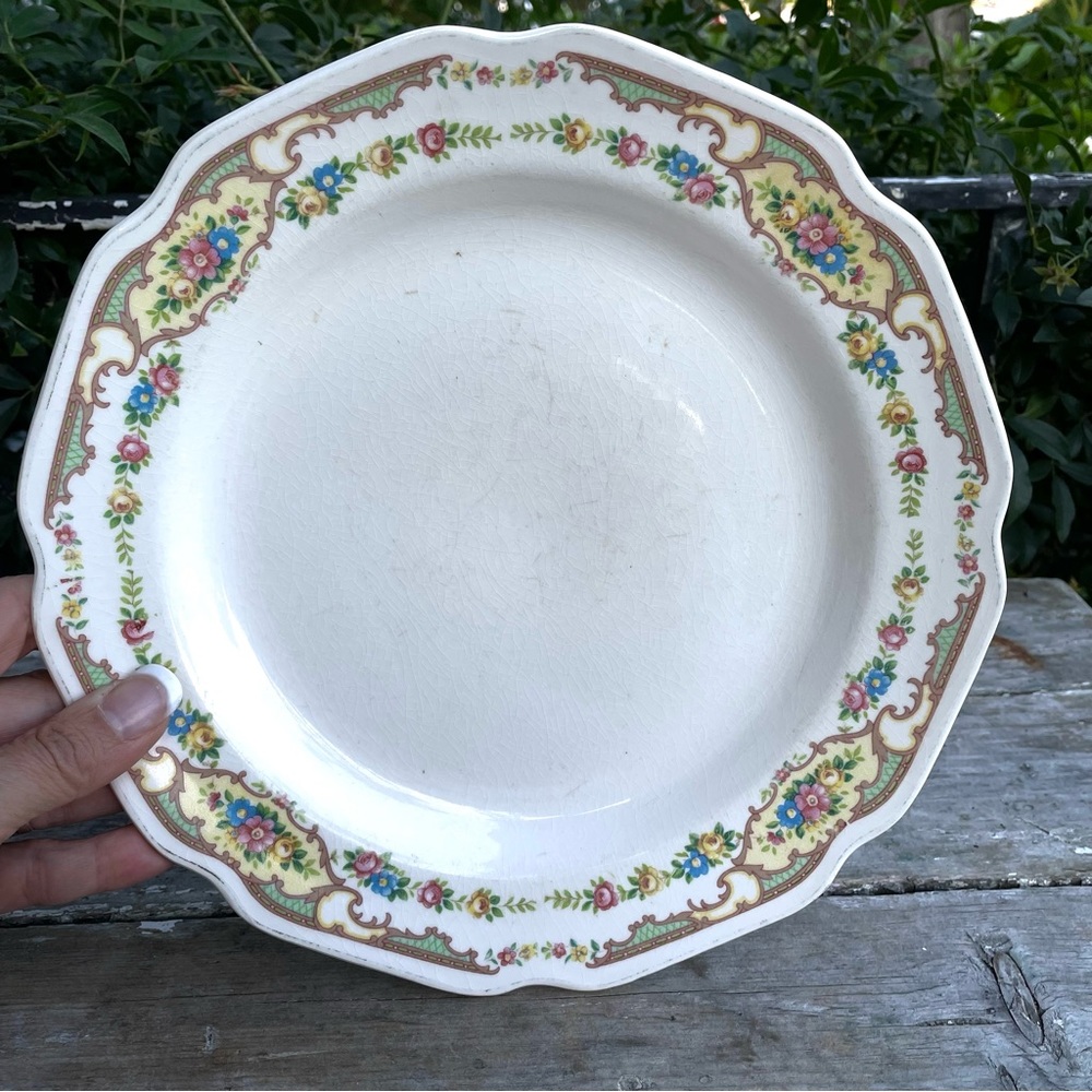 Vintage Mount Clemens Mildred dinner Plate 1930’s